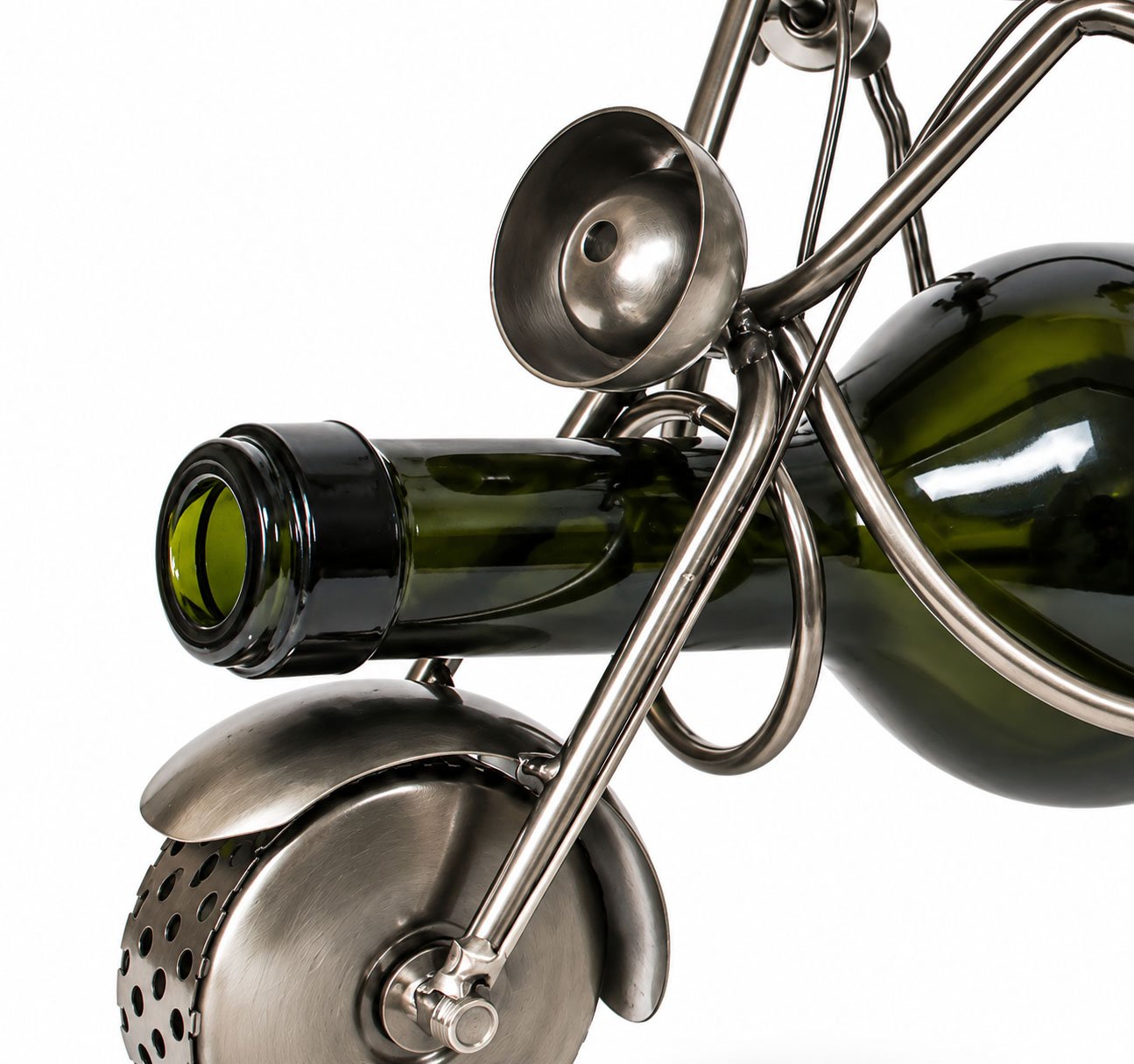 Portabotella para Vino Ref. Pareja en Moto - Imagen 3