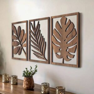 Decoración mural en Madera